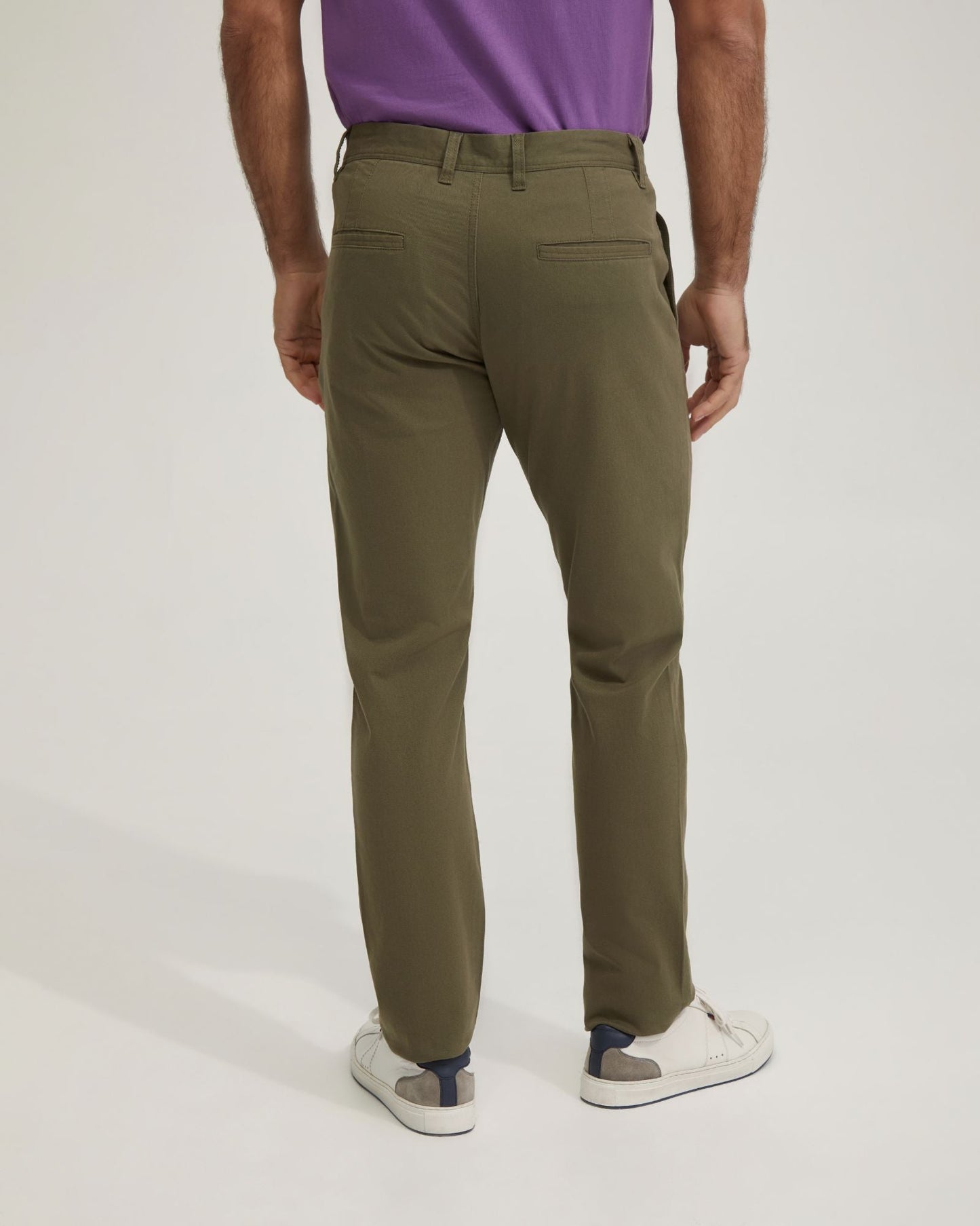 Slim Leg Cotton Chino
