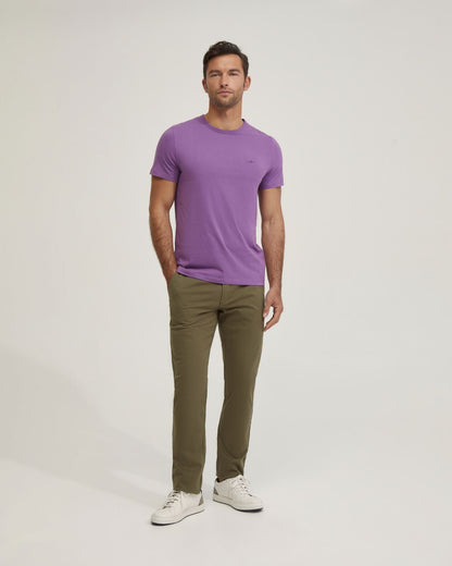 Slim Leg Cotton Chino