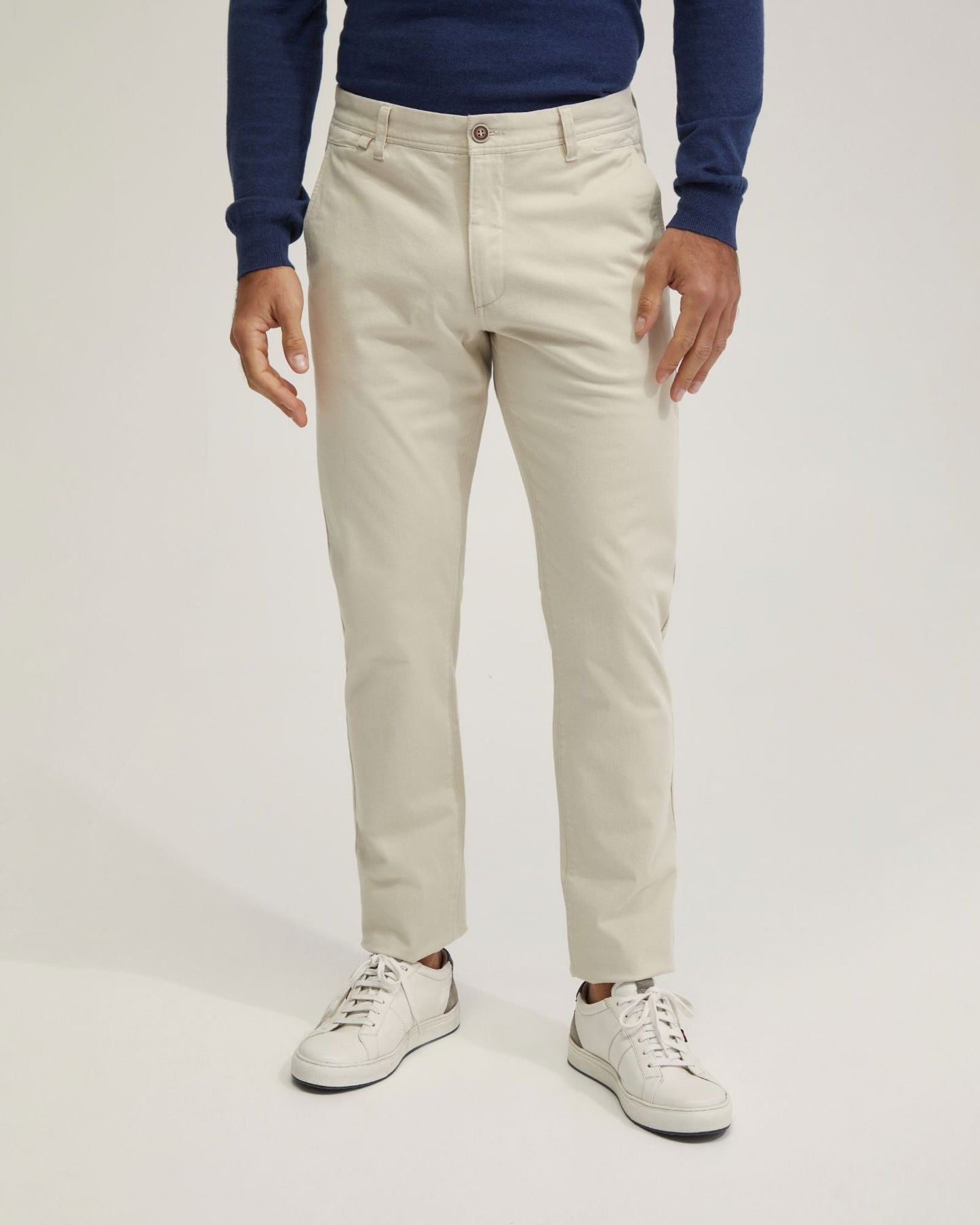 Slim Leg Cotton Chino