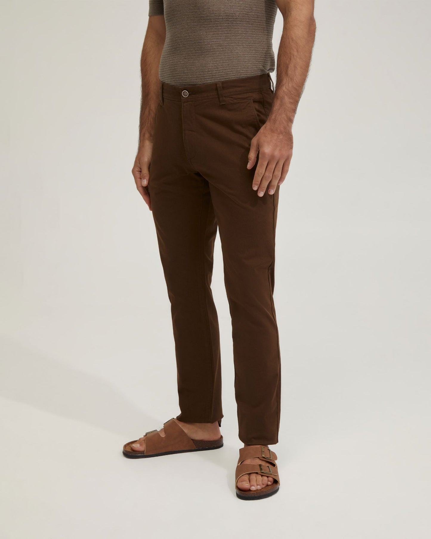 Slim Leg Cotton Chino