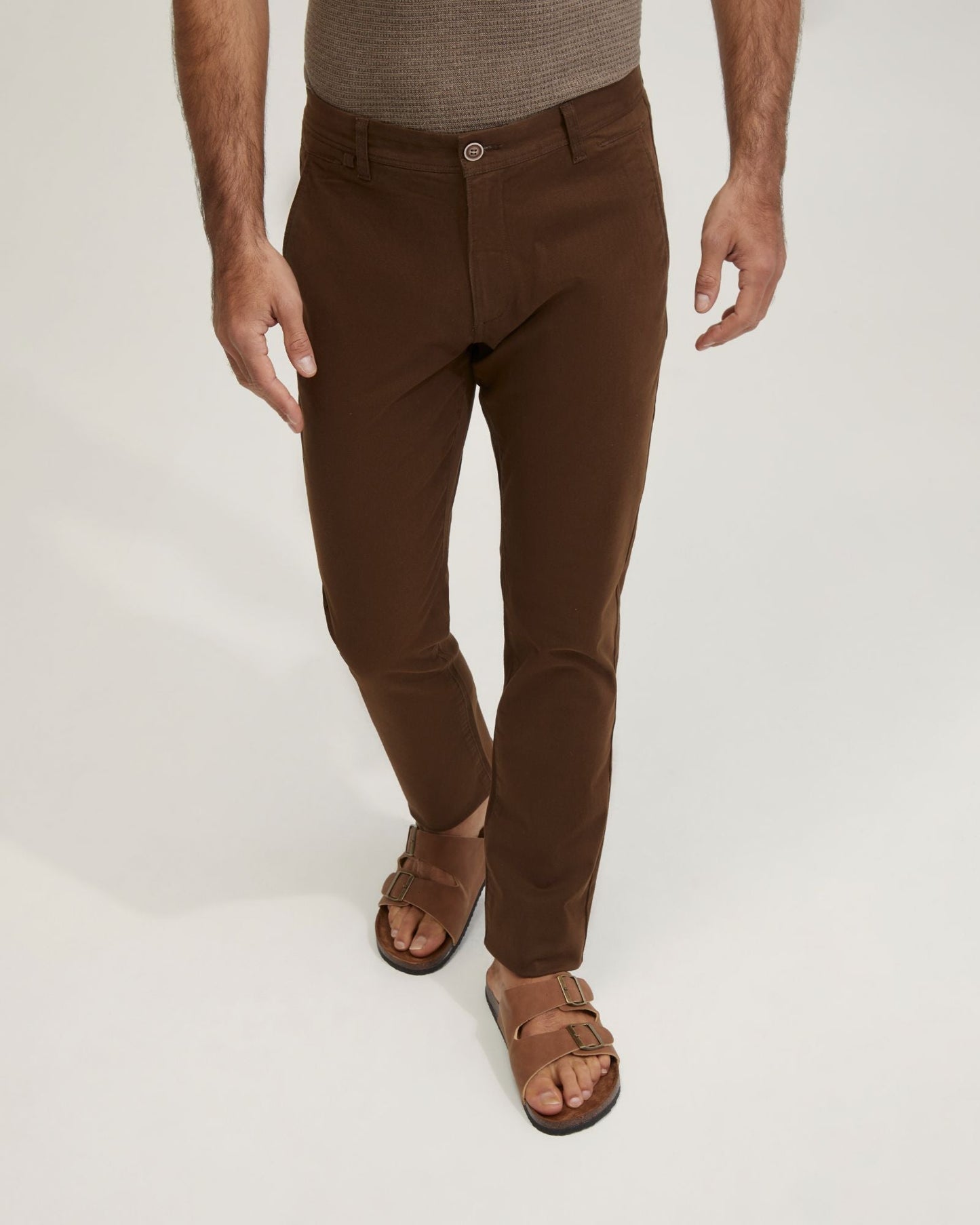Slim Leg Cotton Chino