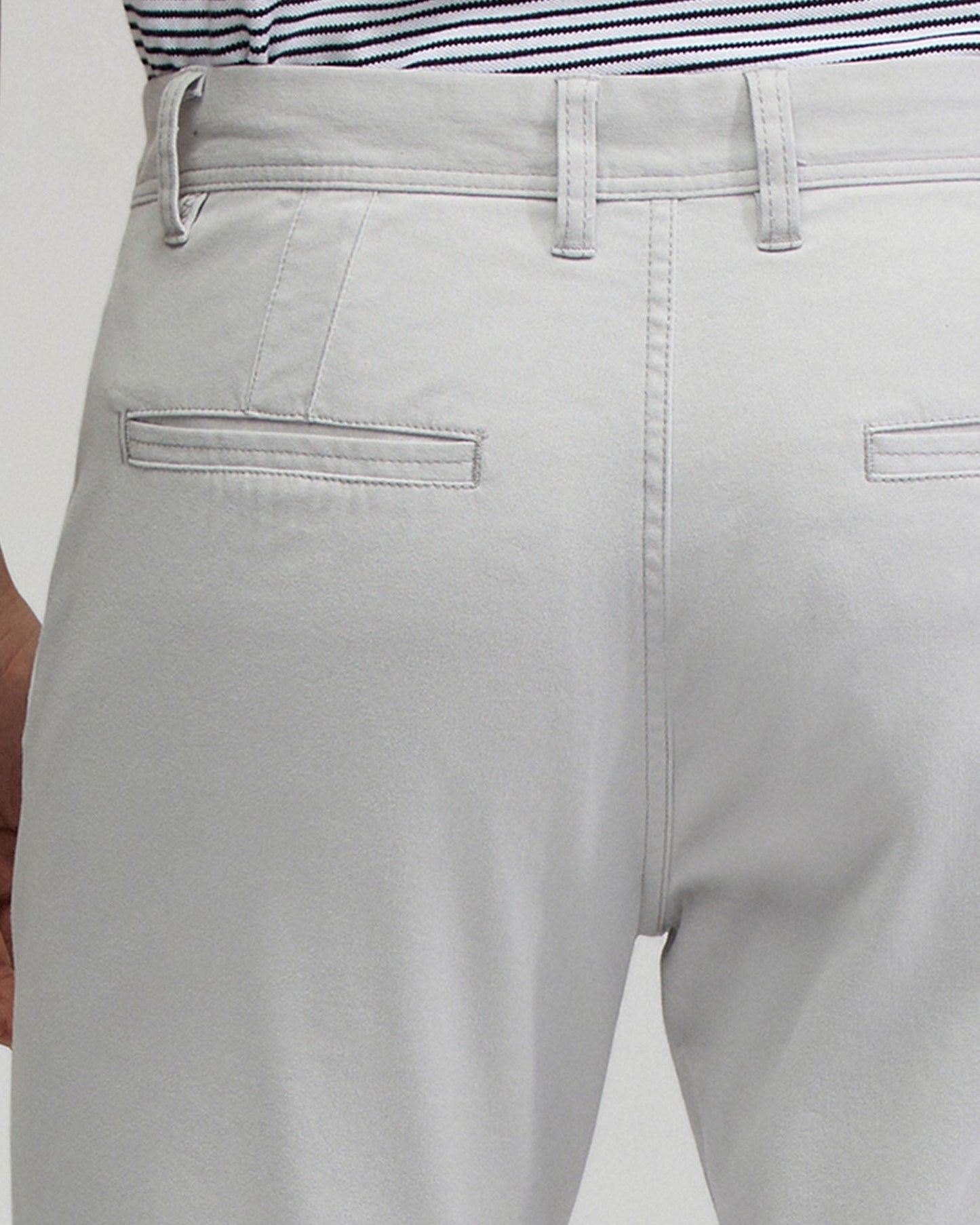 Slim Leg Cotton Chino