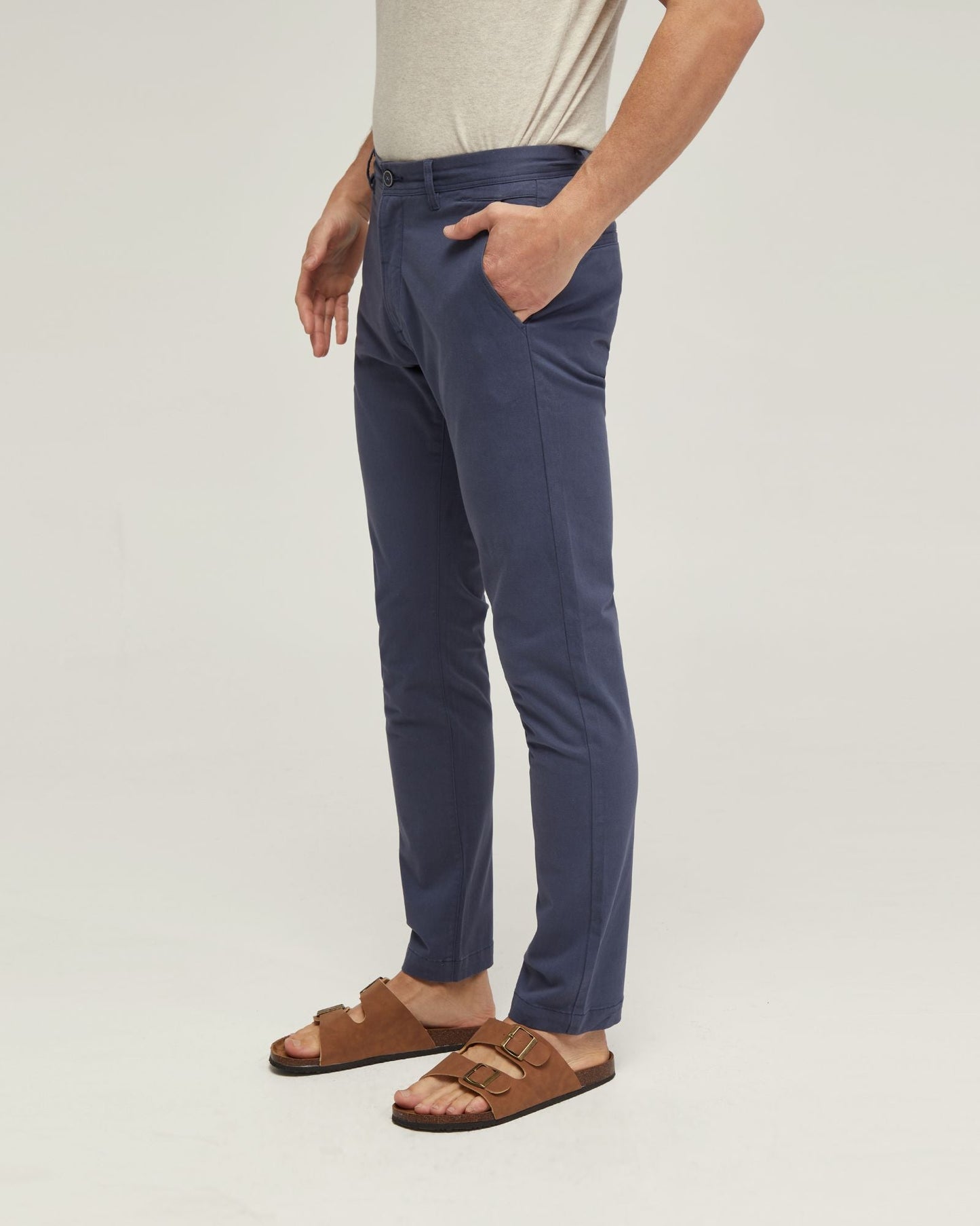 Slim Leg Cotton Chino