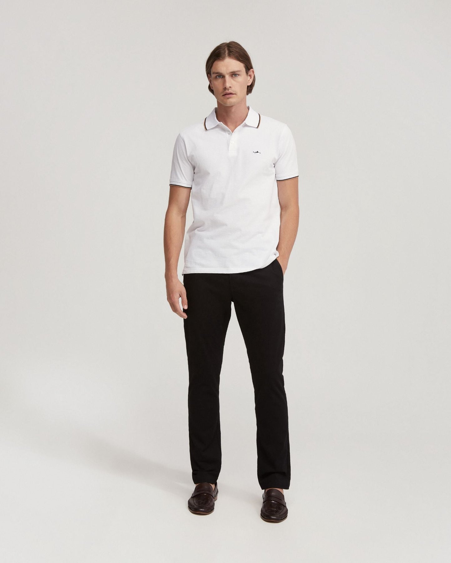 Slim Leg Cotton Chino