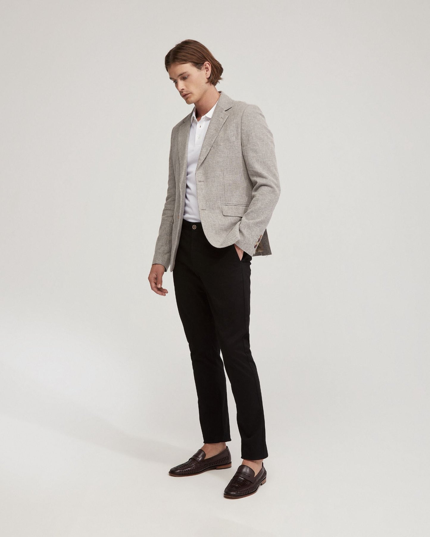 Slim Leg Cotton Chino