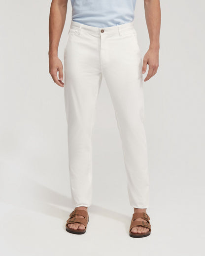 Slim Leg Cotton Chino
