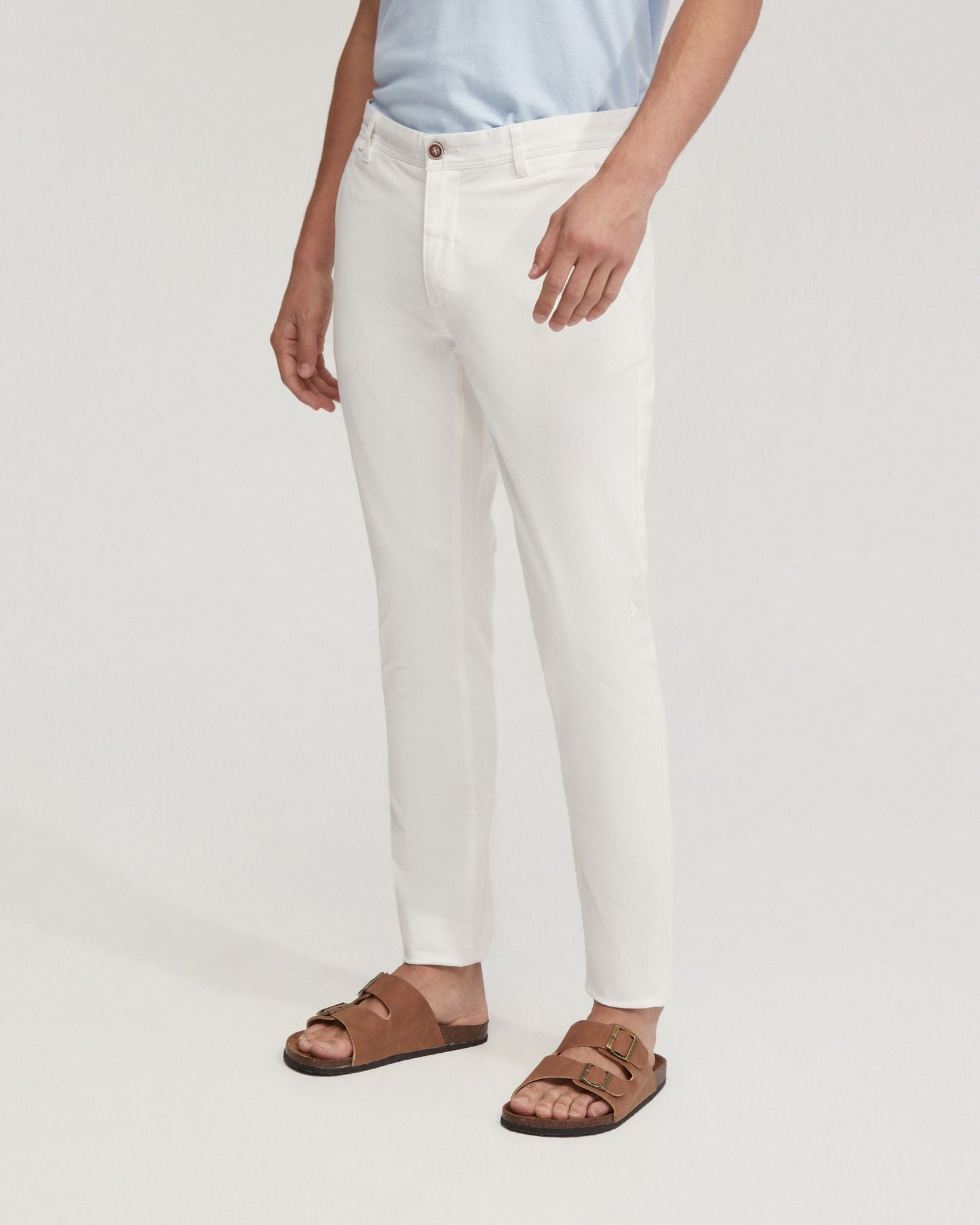 Slim Leg Cotton Chino