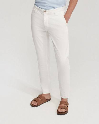Slim Leg Cotton Chino