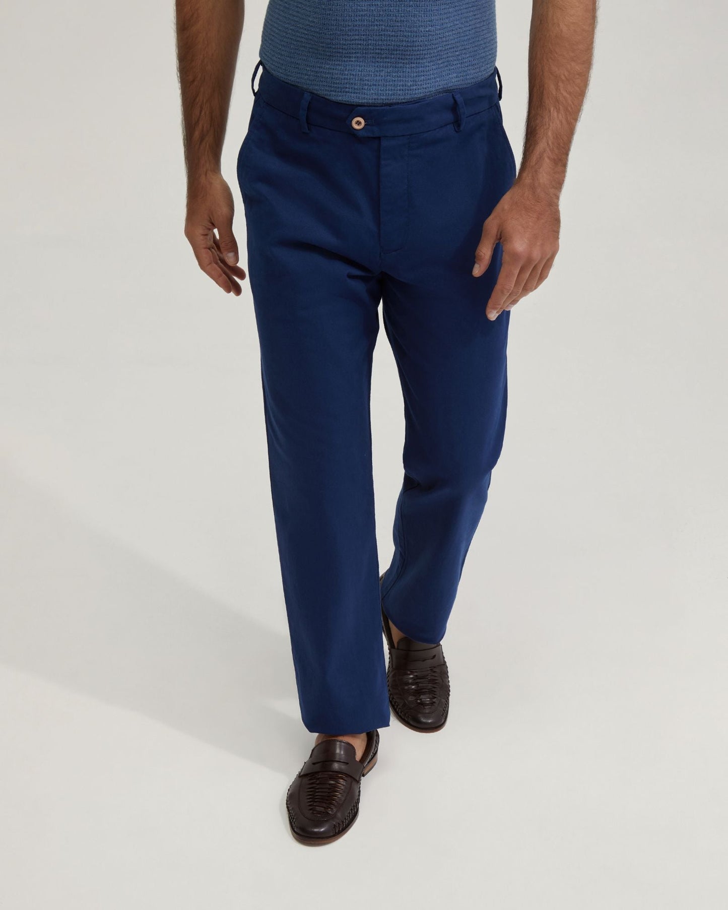 Relaxed Fit Cotton Chino