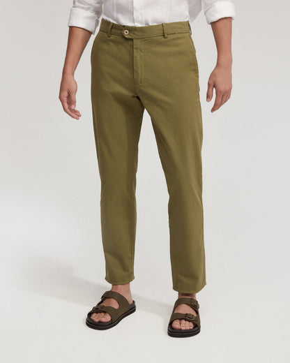 Relaxed Fit Cotton Chino