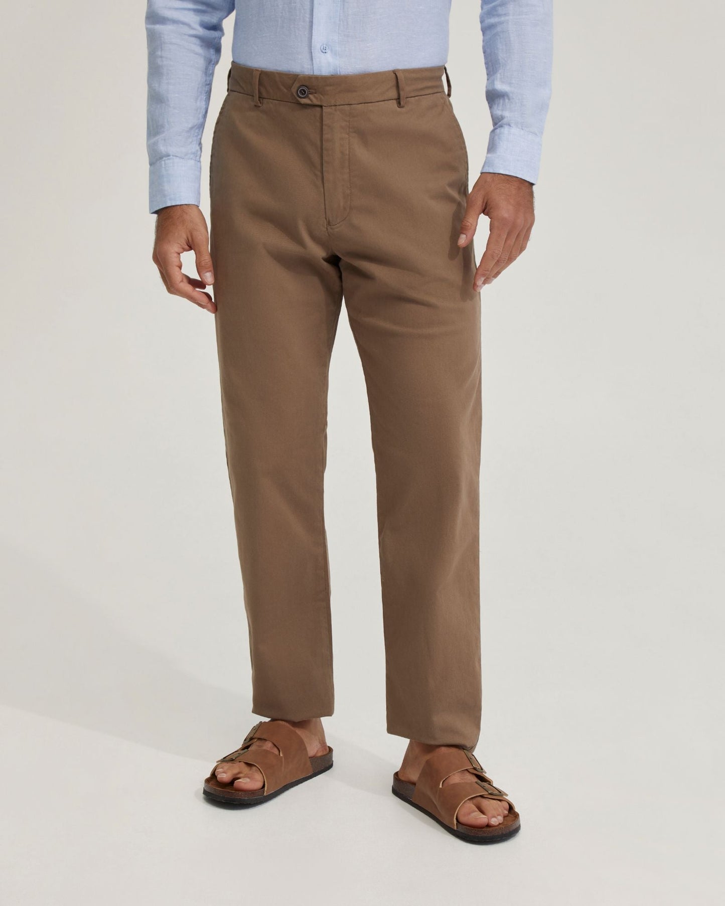 Relaxed Fit Cotton Chino
