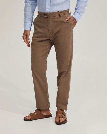 Relaxed Fit Cotton Chino