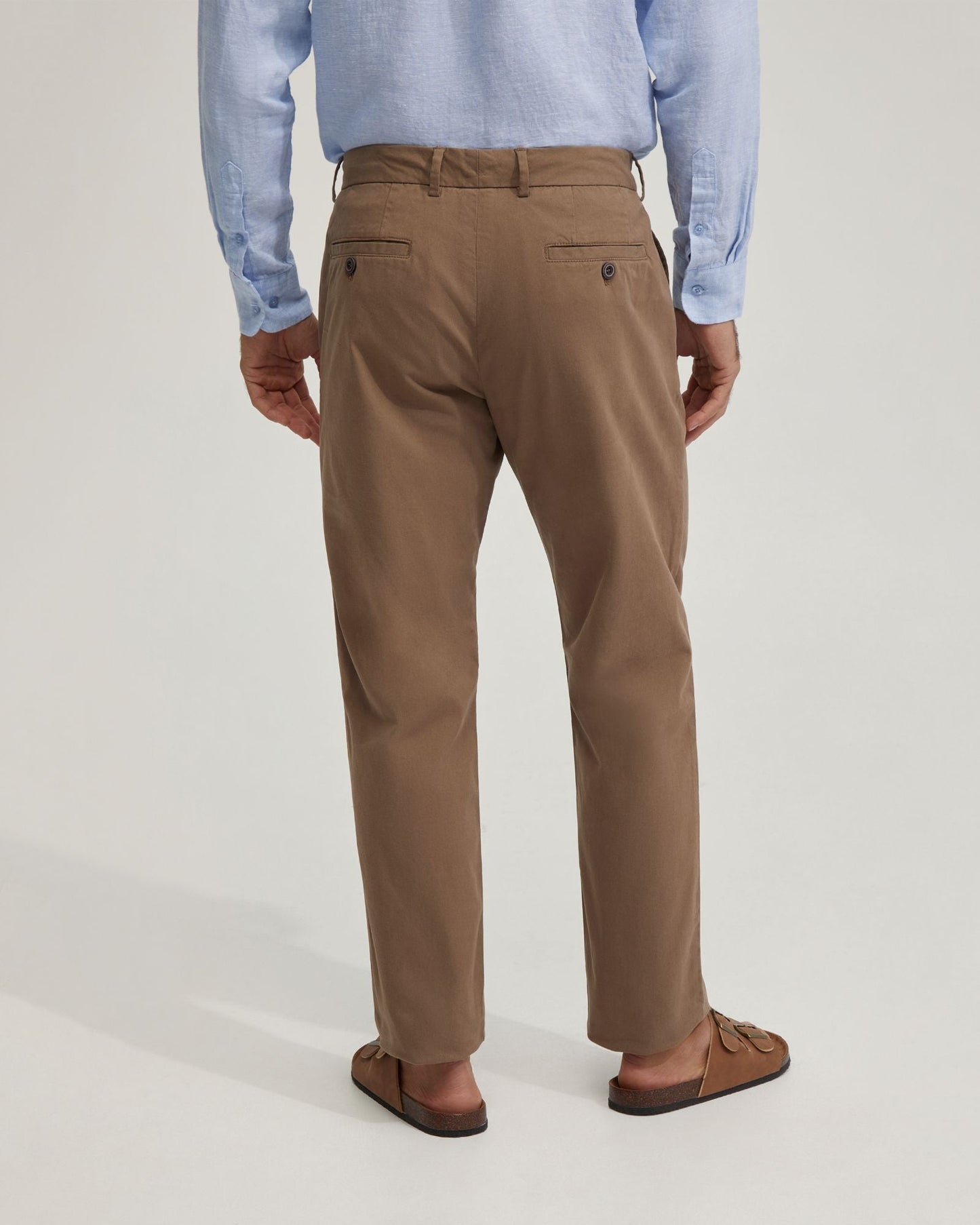 Relaxed Fit Cotton Chino