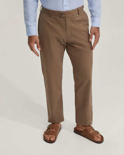 Relaxed Fit Cotton Chino