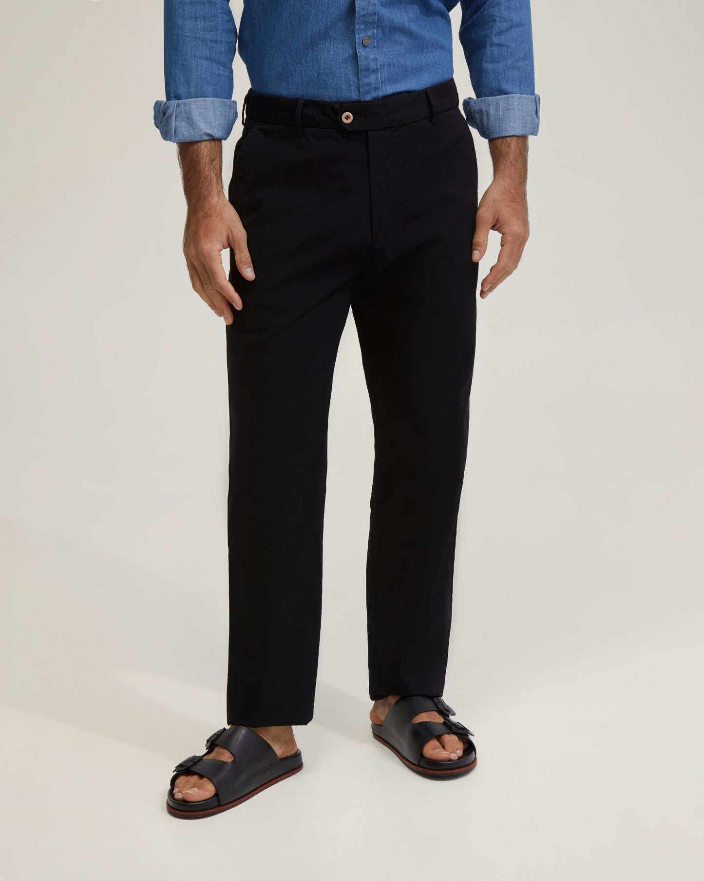 Relaxed Fit Cotton Chino