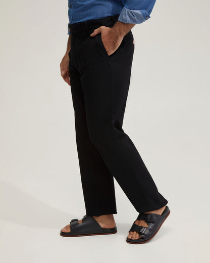 Relaxed Fit Cotton Chino