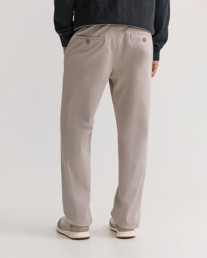 Relaxed Fit Stretch Cotton Chino