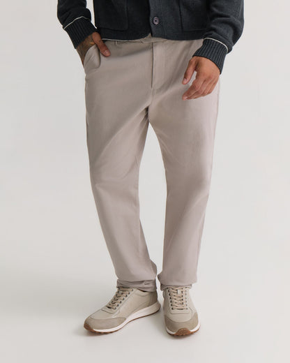 Relaxed Fit Stretch Cotton Chino