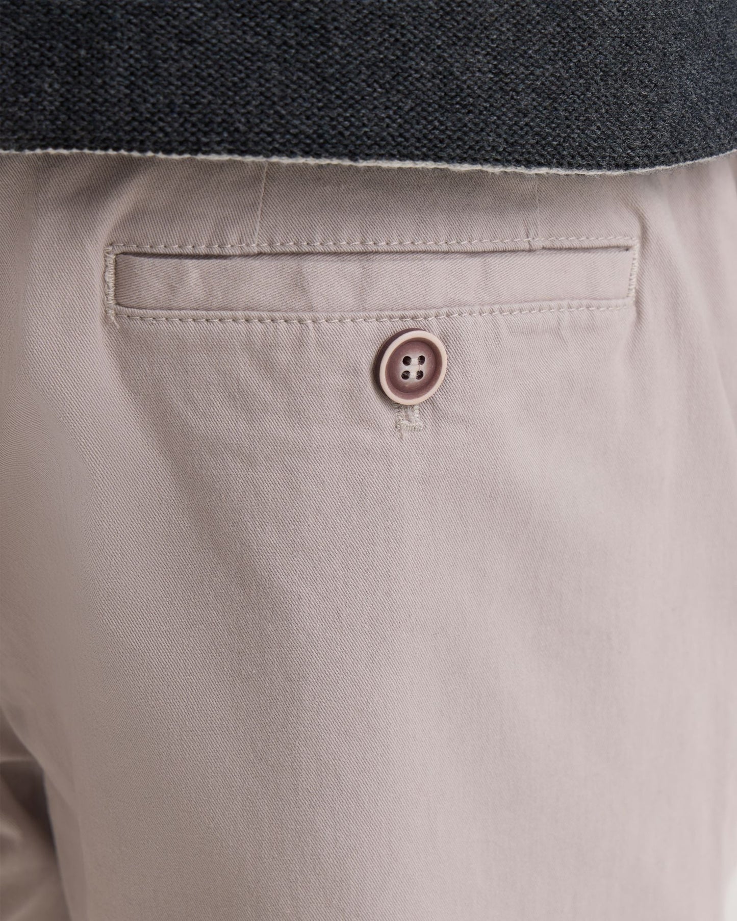 Relaxed Fit Stretch Cotton Chino