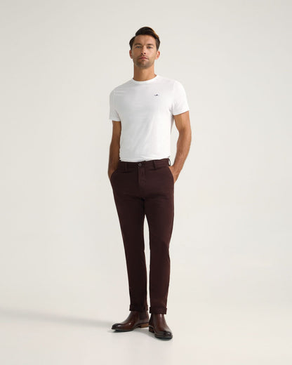 Slim Leg Stretch Cotton Chino