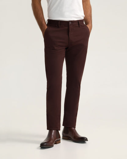 Slim Leg Stretch Cotton Chino