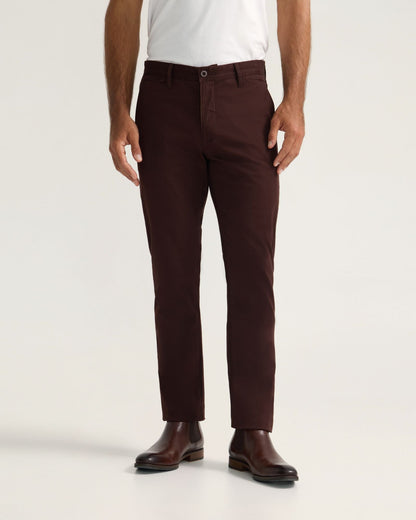 Slim Leg Stretch Cotton Chino