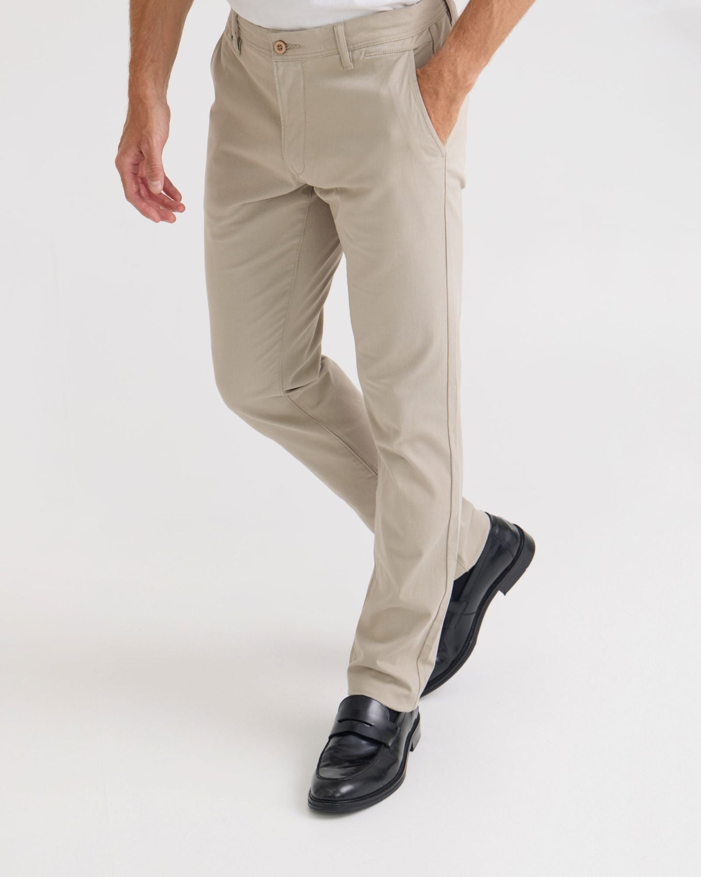 Slim Leg Stretch Cotton Chino