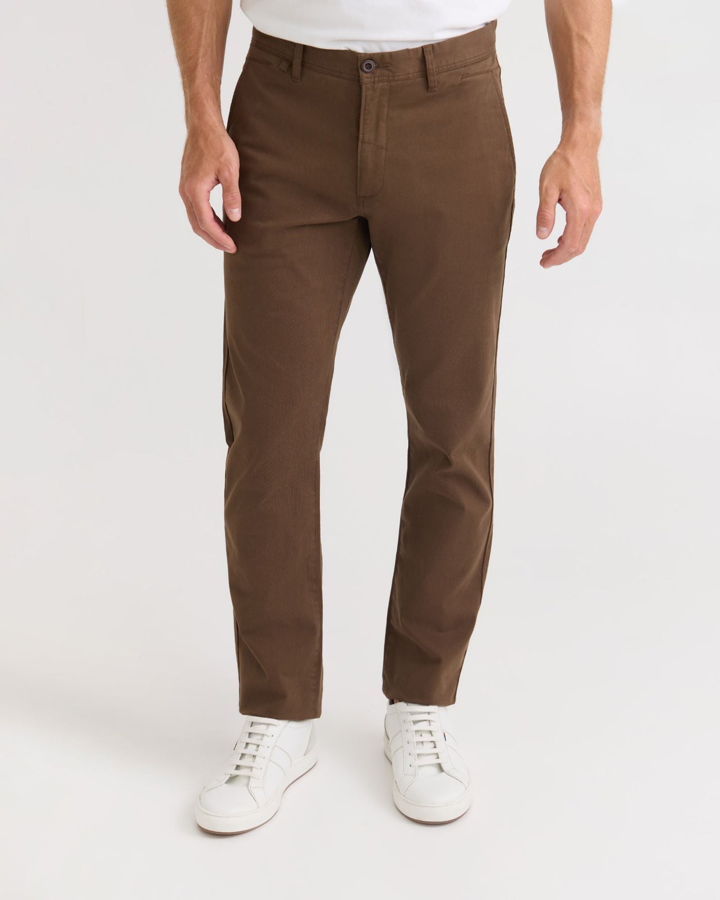 Slim Leg Stretch Cotton Chino