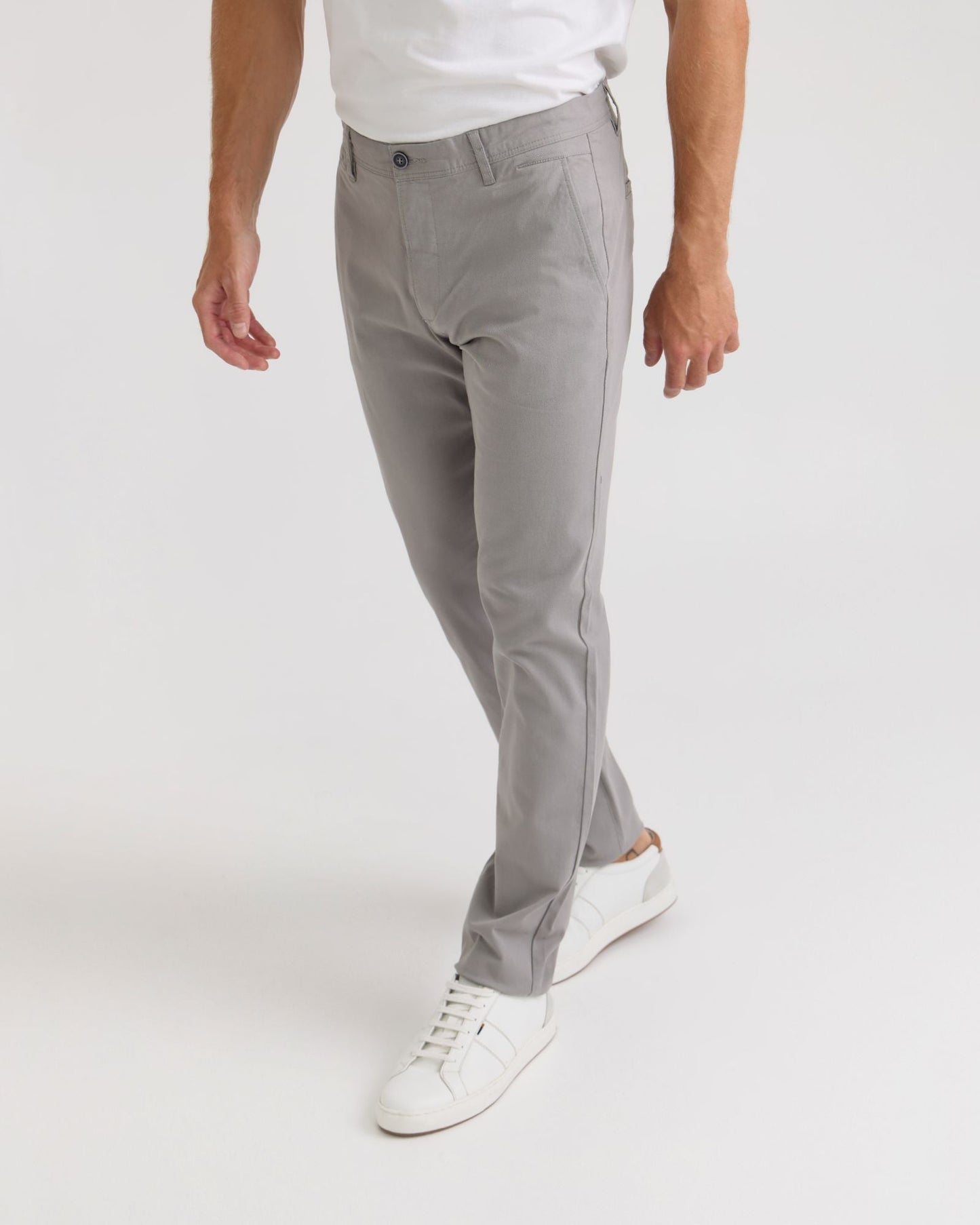 Slim Leg Stretch Cotton Chino