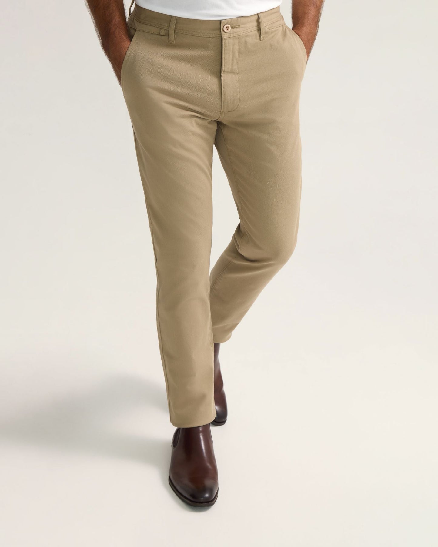 Slim Leg Stretch Cotton Chino