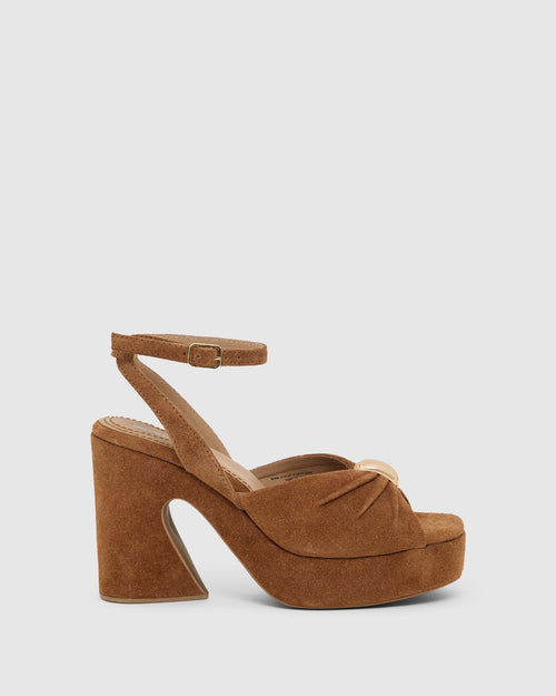 Nina Suede Platform Shoe