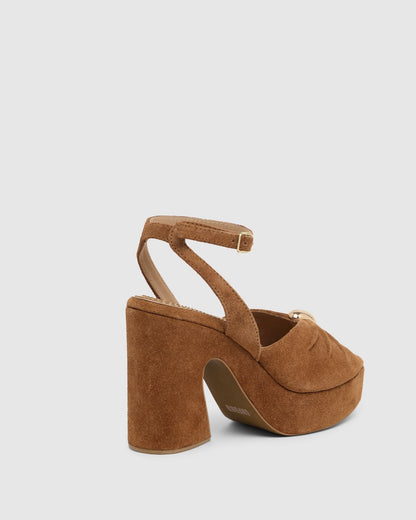Nina Suede Platform Shoe