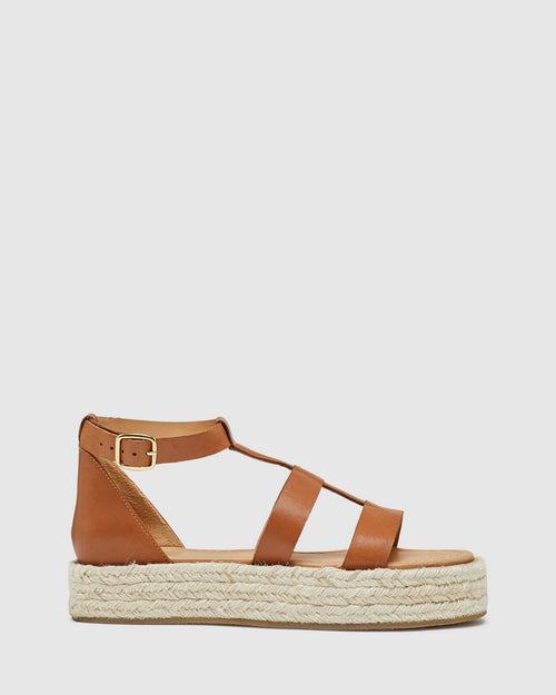 Glinda Leather Espadrille
