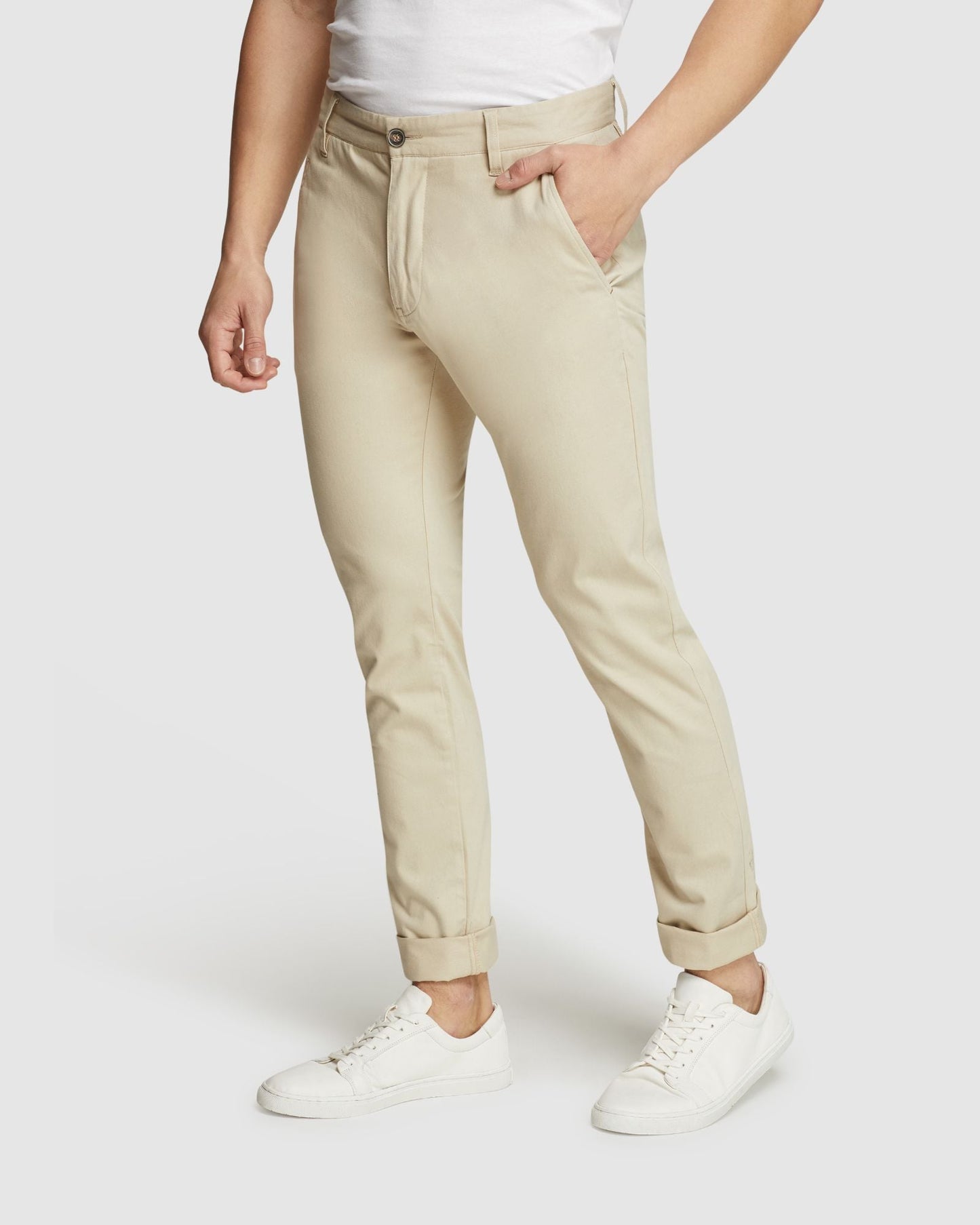 Stretch Skinny Organic Cotton Chinos
