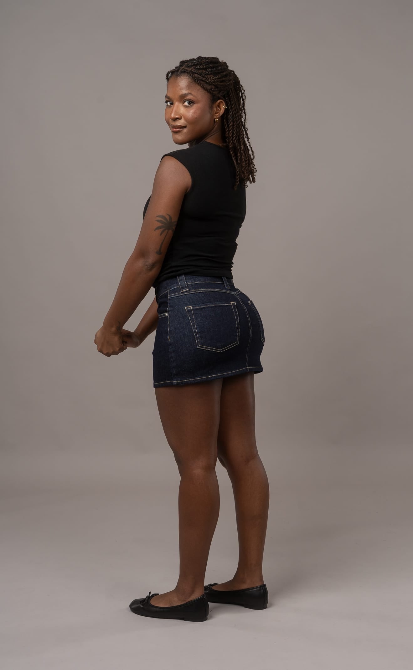 Miniskirt - Dark Blue