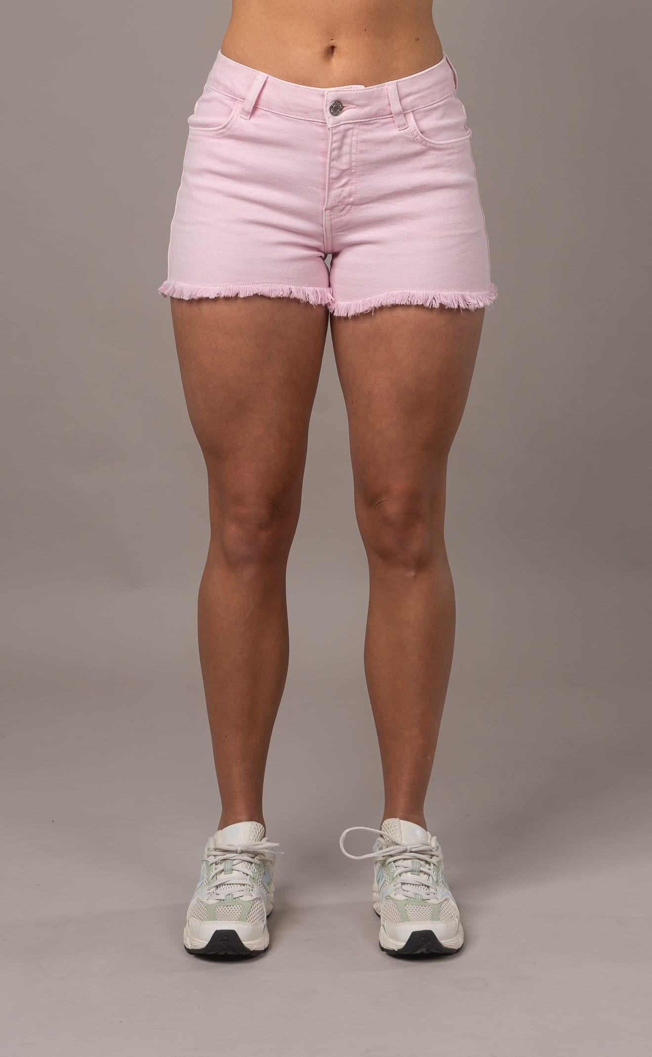 Womens Fitjeans Pastel Shorts - Pink