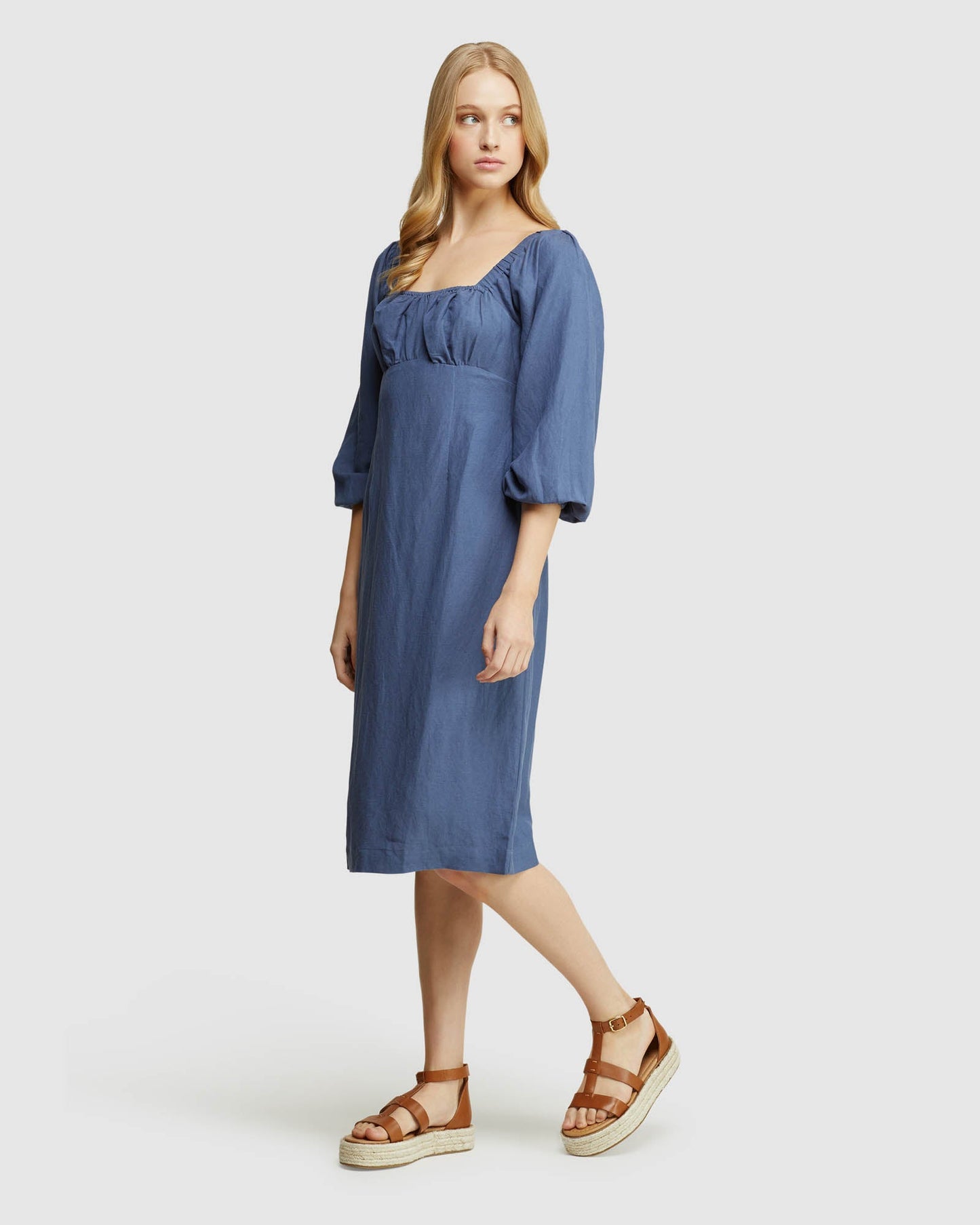 Tamika Linen Blend Dress