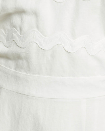 Lorena Linen Blend Dress
