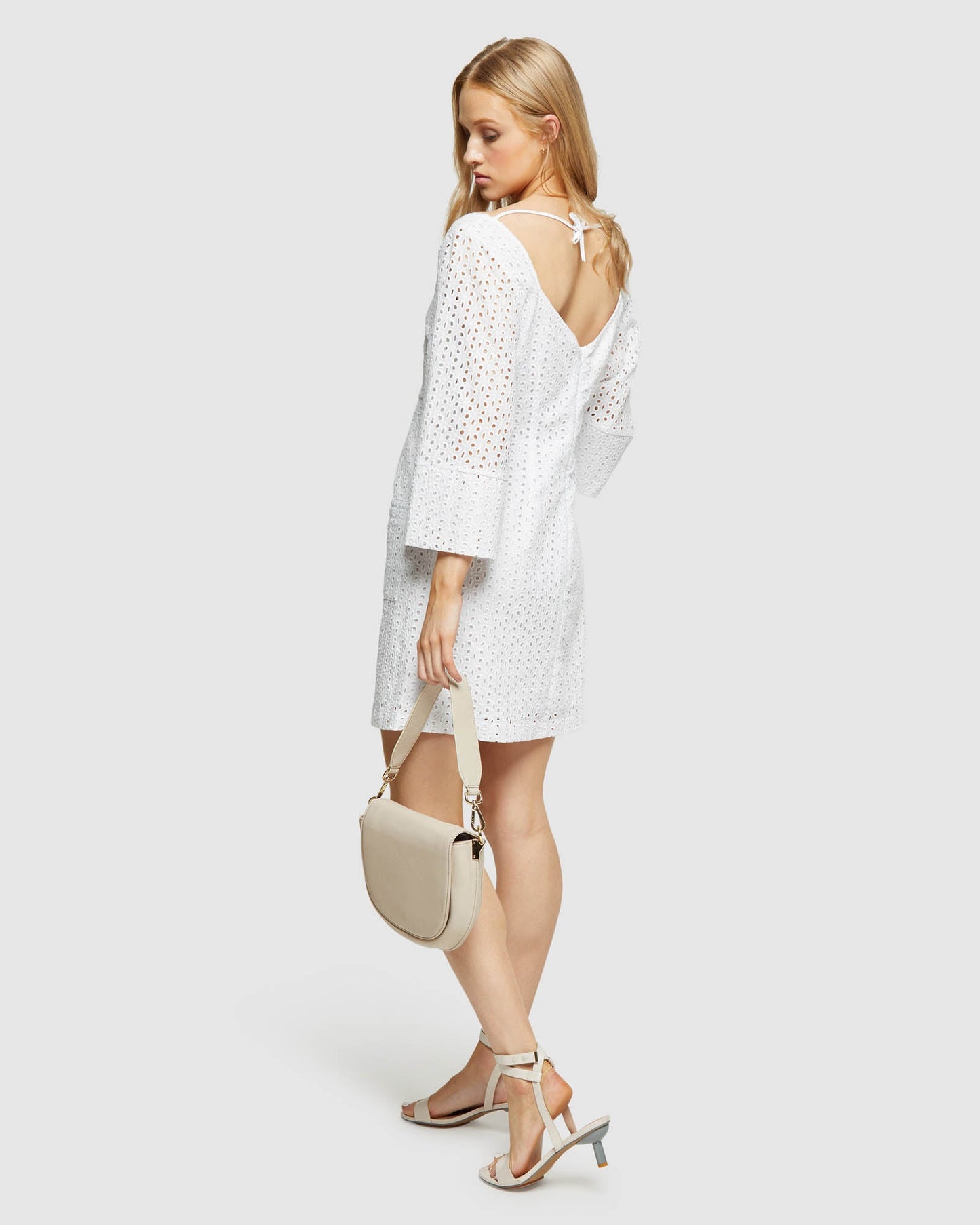Shira Broderie Dress