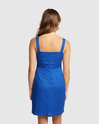 Cutler Linen Blend Dress