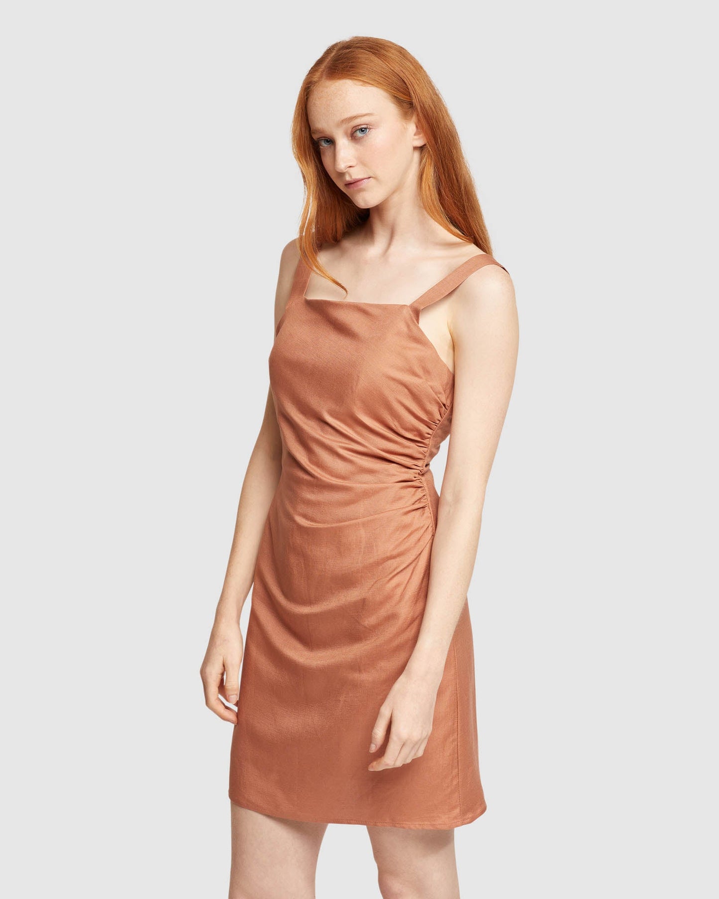 Cutler Linen Blend Dress