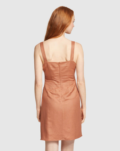Cutler Linen Blend Dress