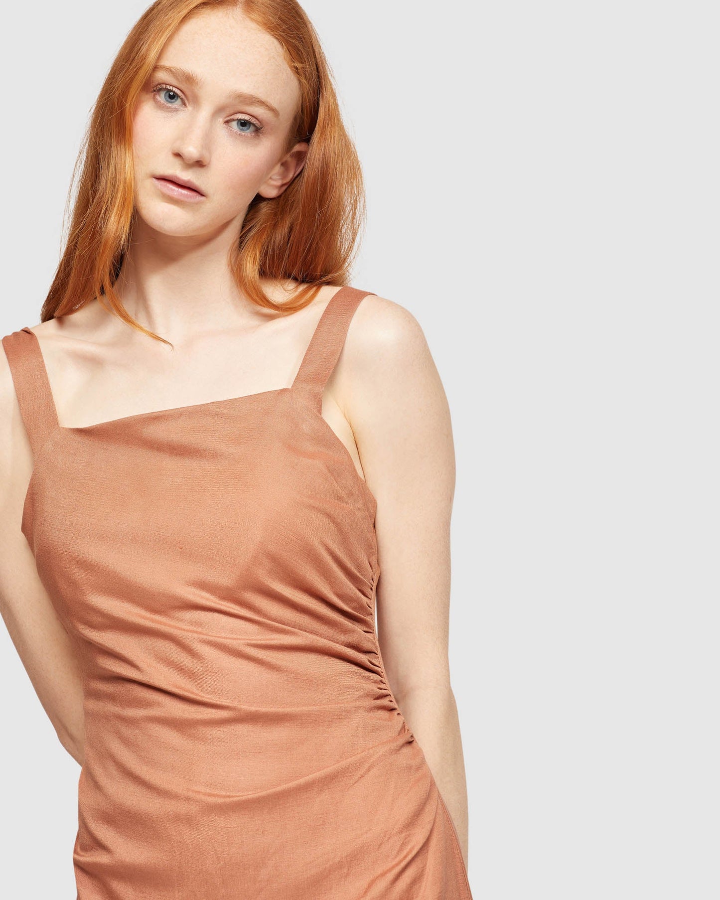 Cutler Linen Blend Dress
