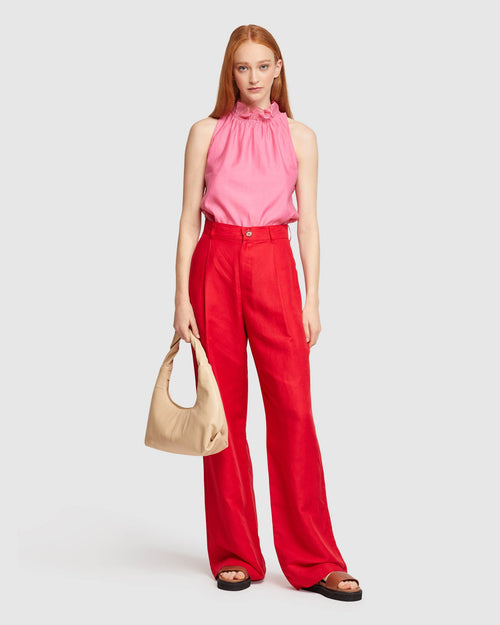 Hail Silk Blend Top