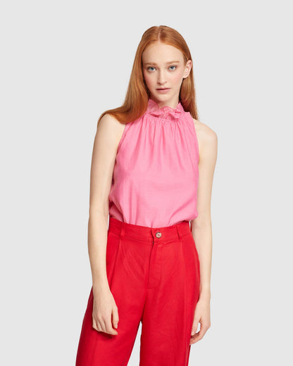 Hail Silk Blend Top