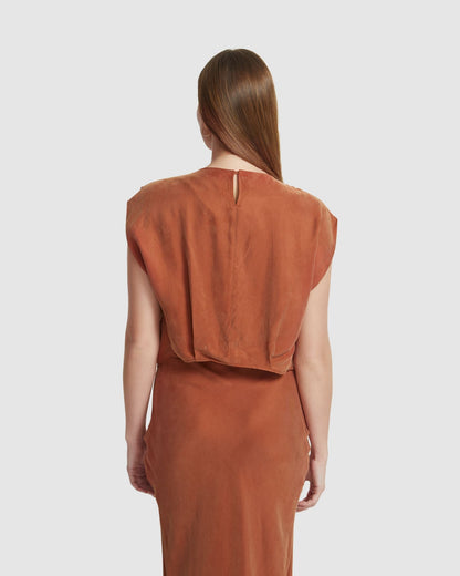 Noelle Grecian Top