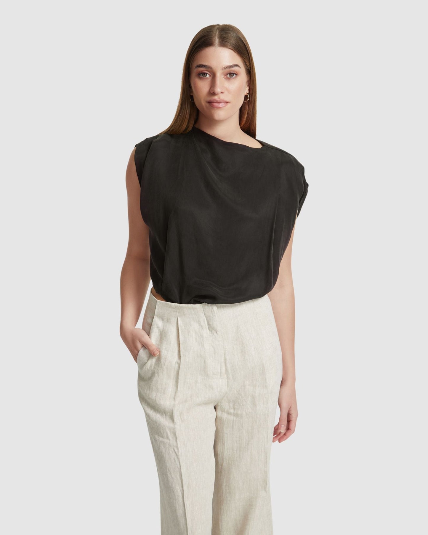 Noelle Grecian Top