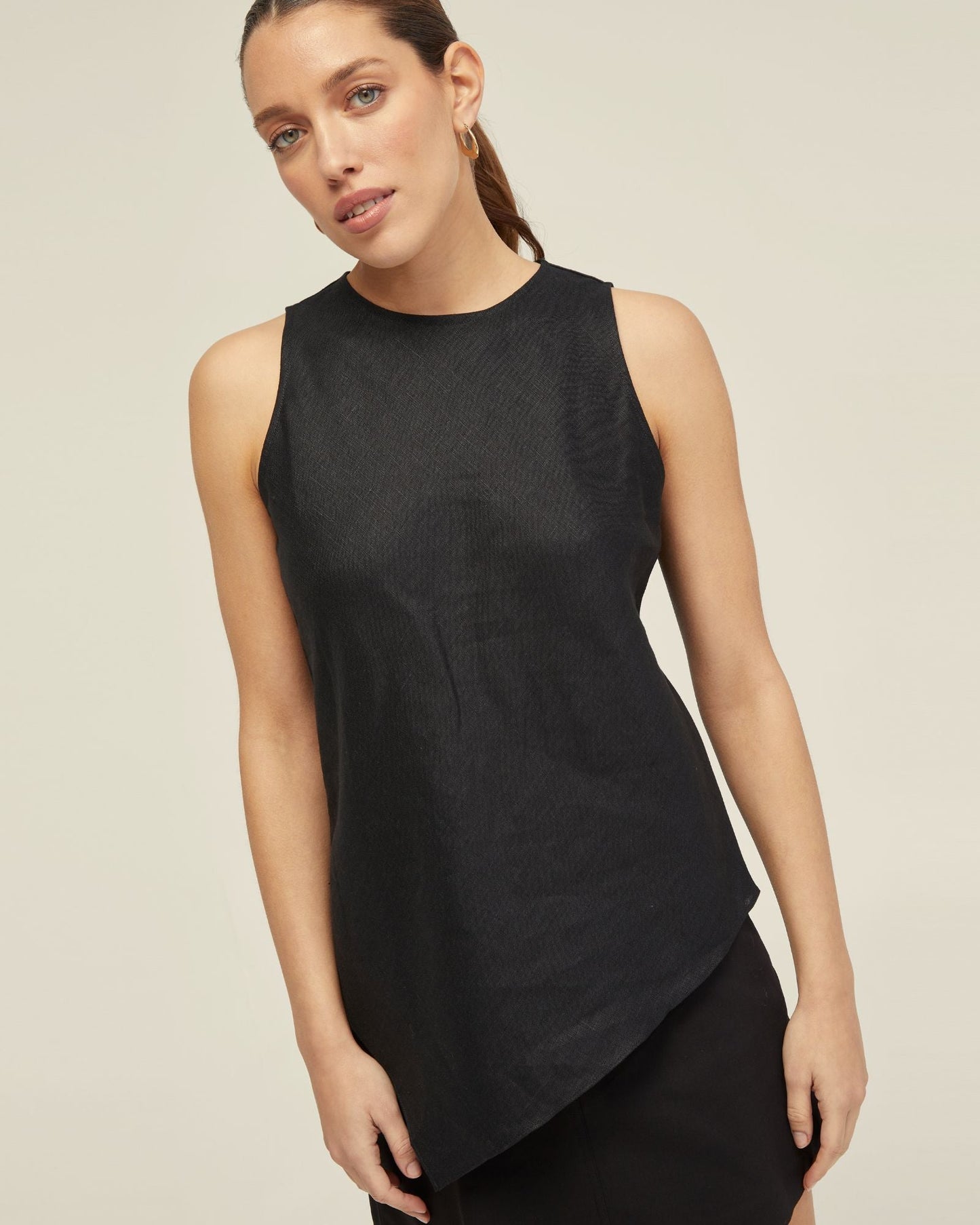 Elouise Linen Top