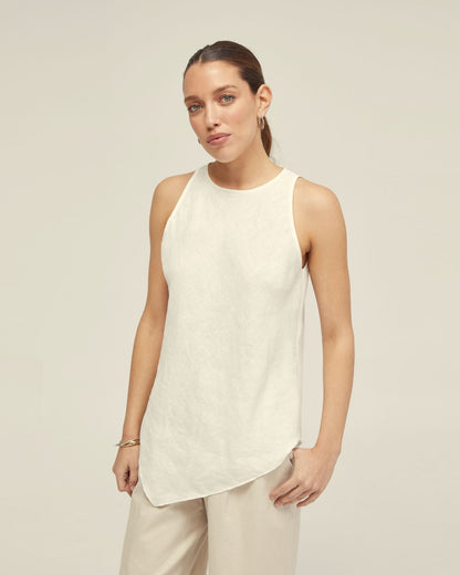 Elouise Linen Top