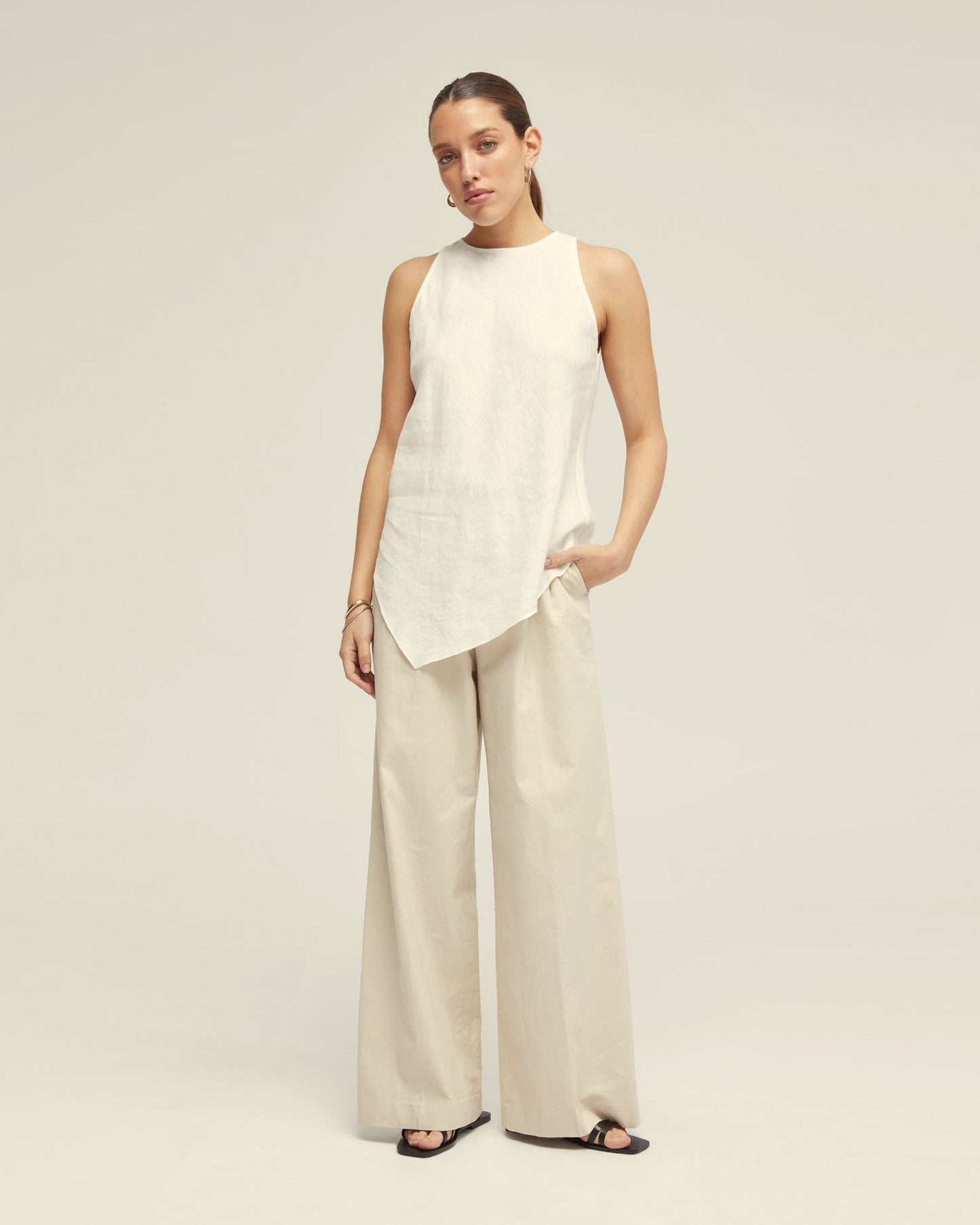 Elouise Linen Top